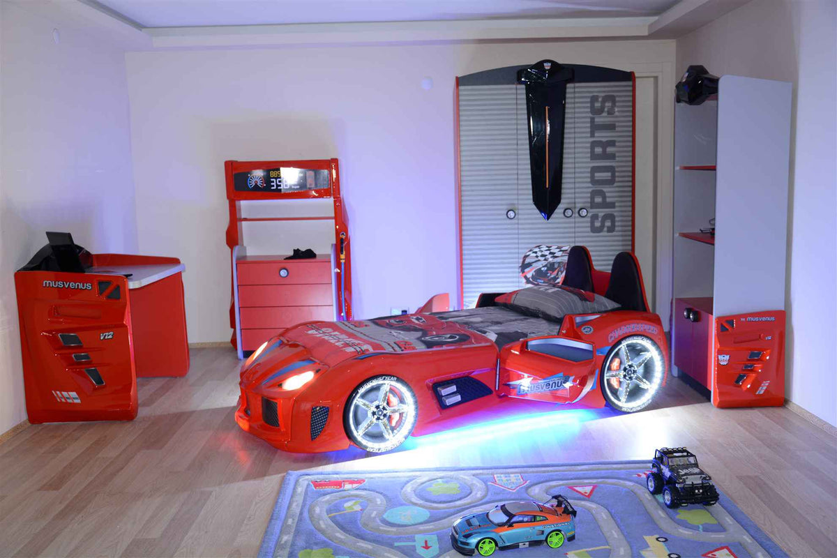 MVN 3 Letto Auto con LED e Suoni
