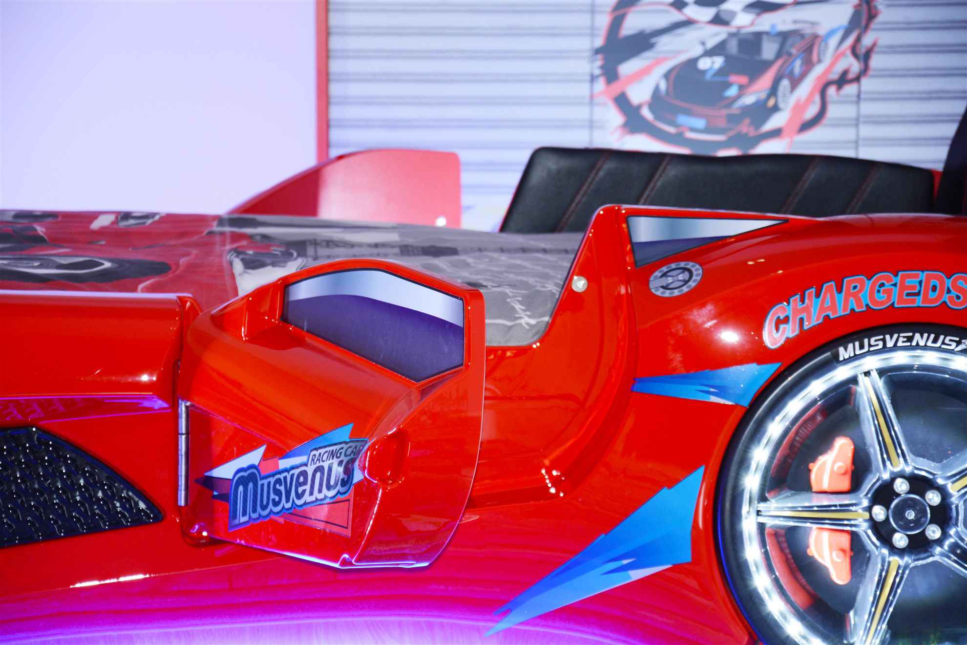 MVN 3 Letto Auto con LED e Suoni