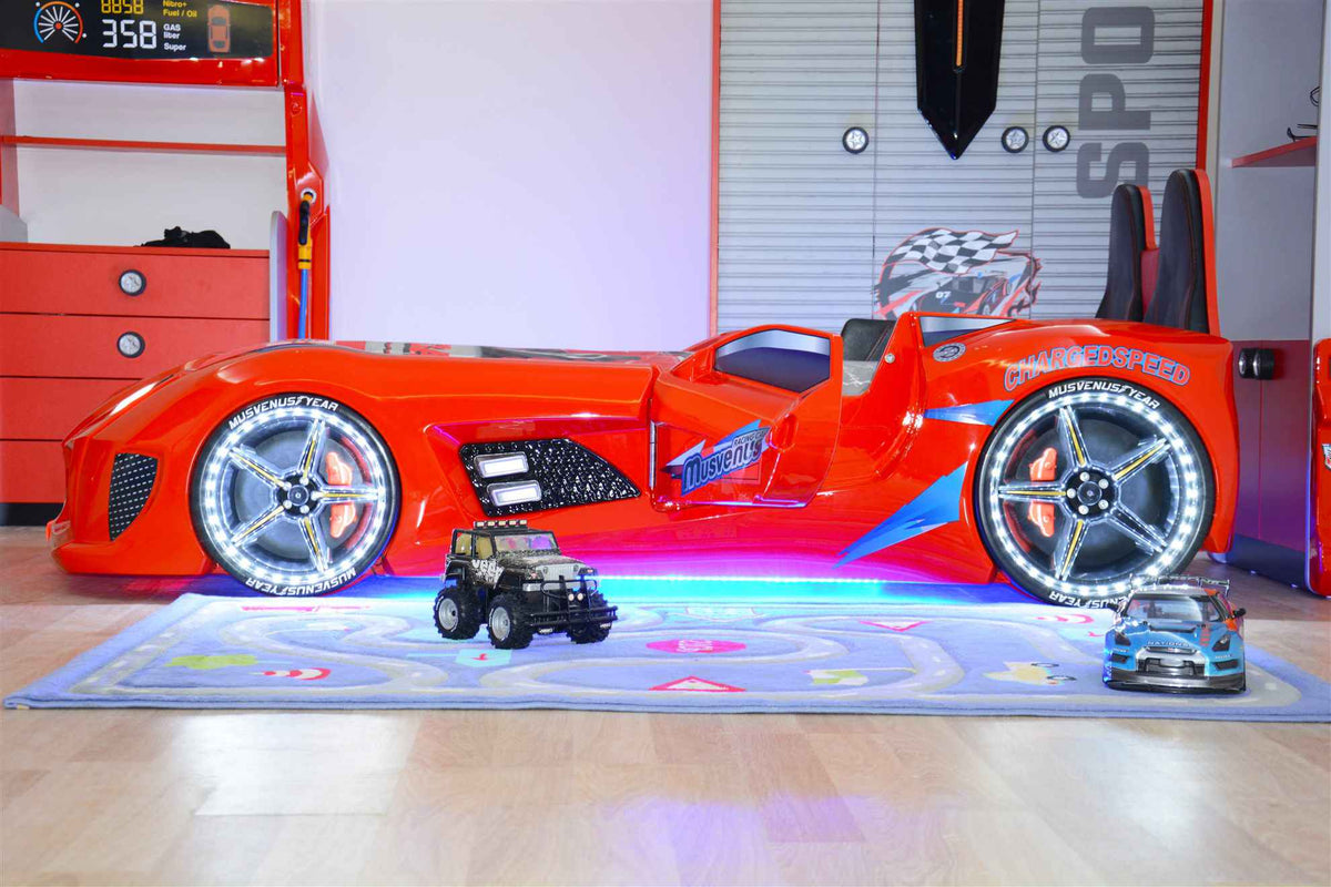 MVN 3 Letto Auto con LED e Suoni