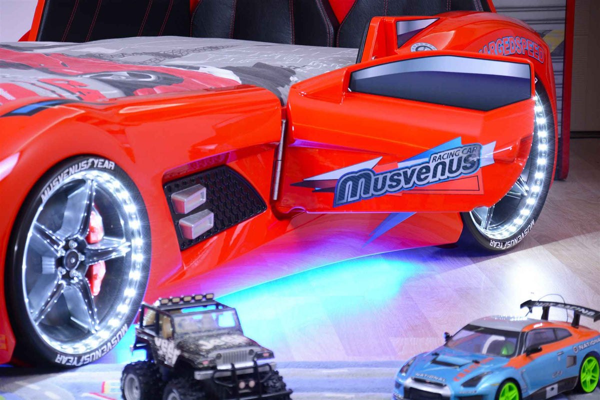 MVN 3 Letto Auto con LED e Suoni
