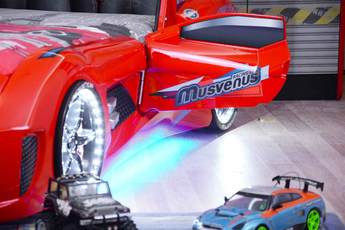 MVN 3 Letto Auto con LED e Suoni