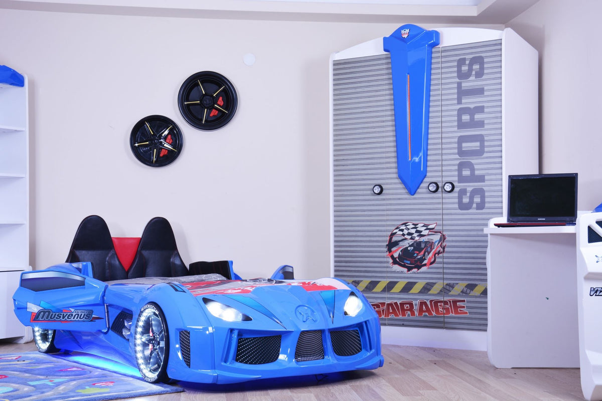 MVN 3 Letto Auto con LED e Suoni