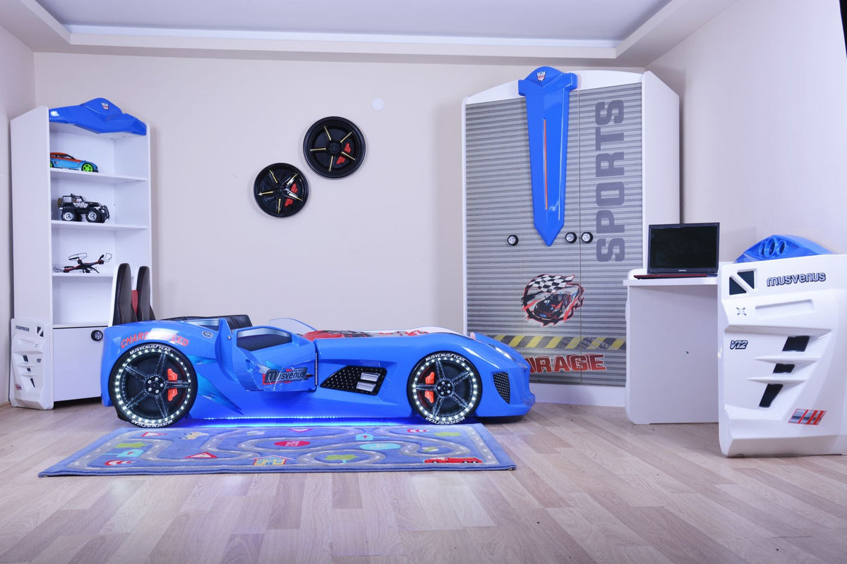 MVN 3 Letto Auto con LED e Suoni