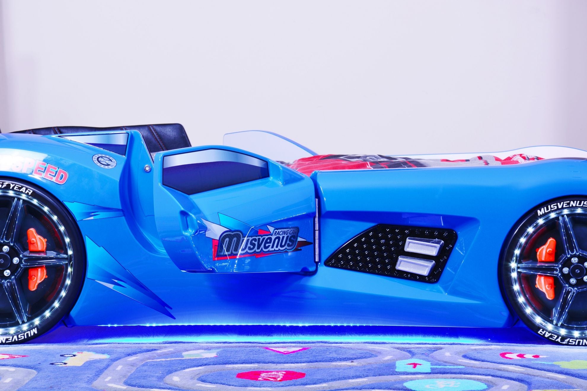 MVN 3 Letto Auto con LED e Suoni