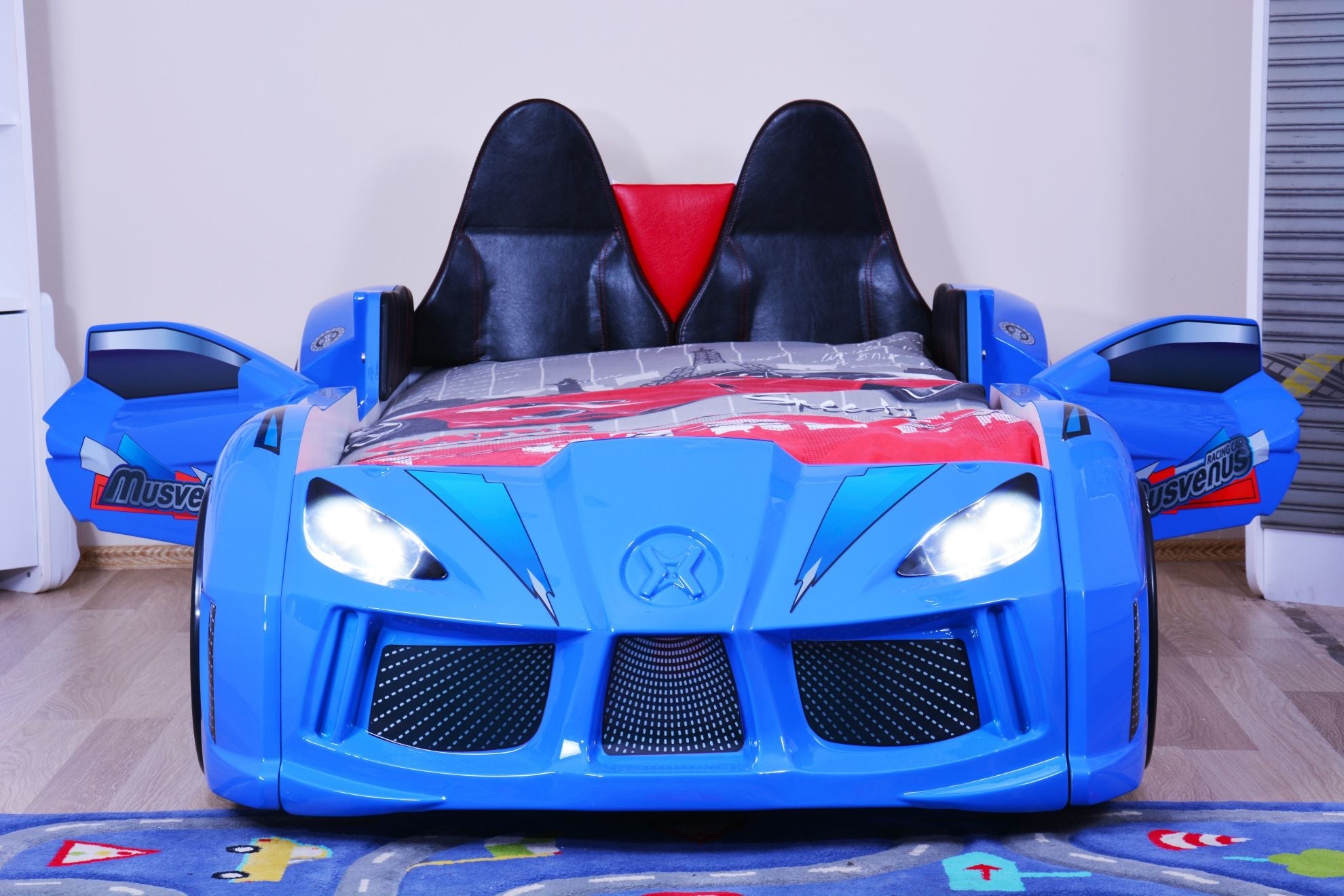 MVN 3 Letto Auto con LED e Suoni