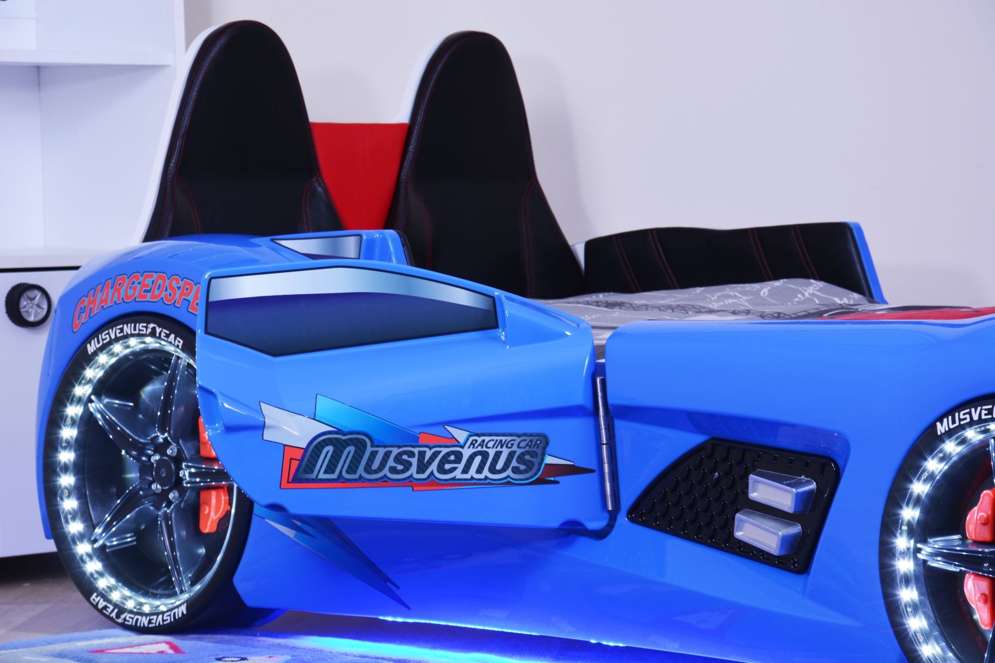 MVN 3 Letto Auto con LED e Suoni