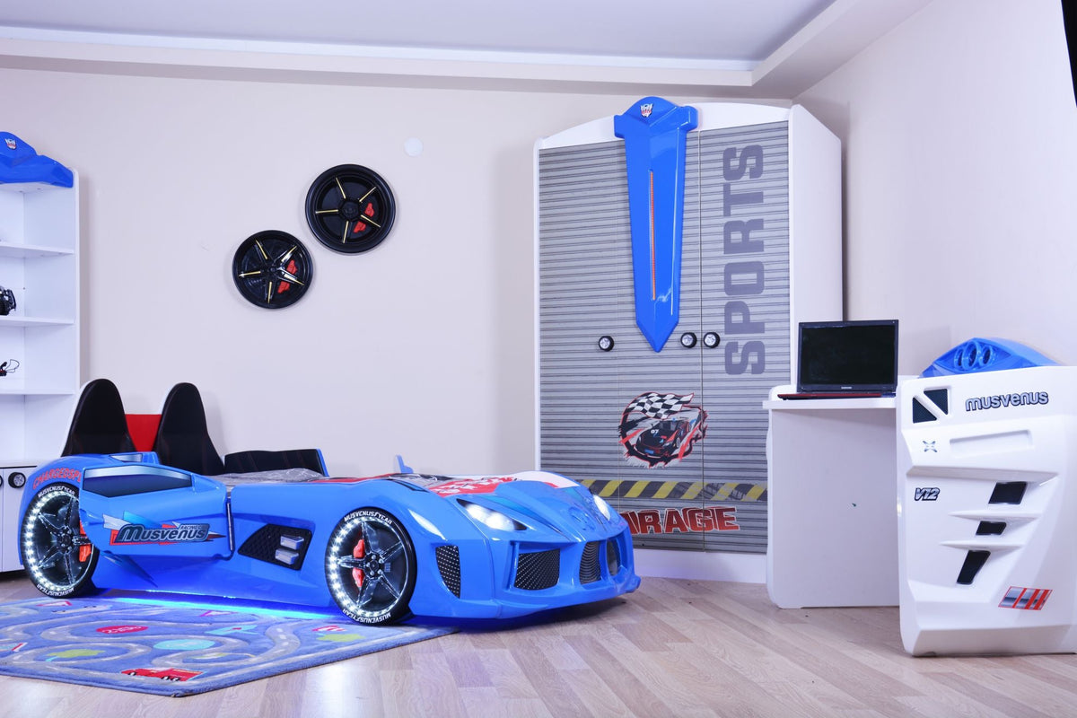 MVN 3 Letto Auto con LED e Suoni