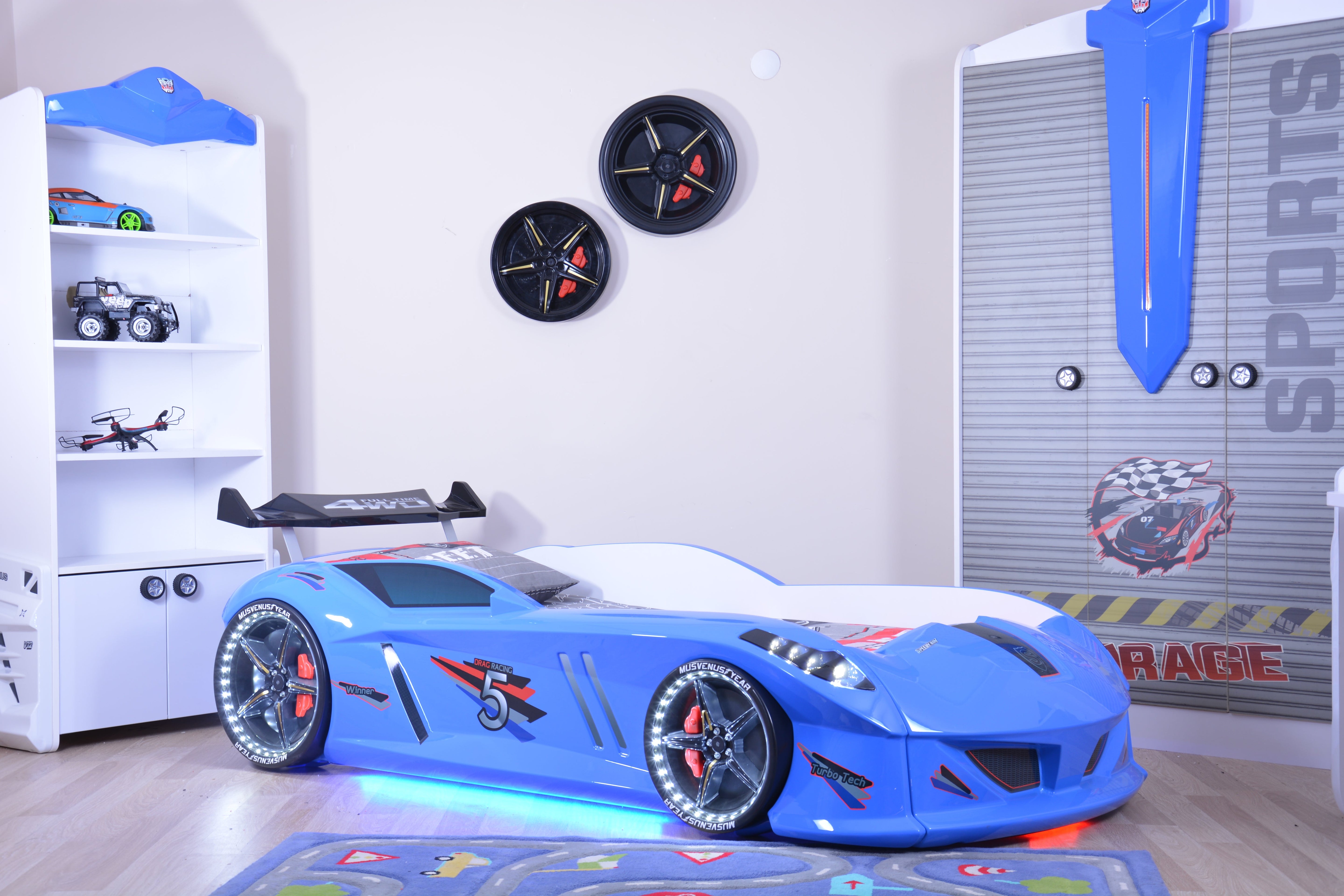 Speedy Letto Auto LED 90x190cm