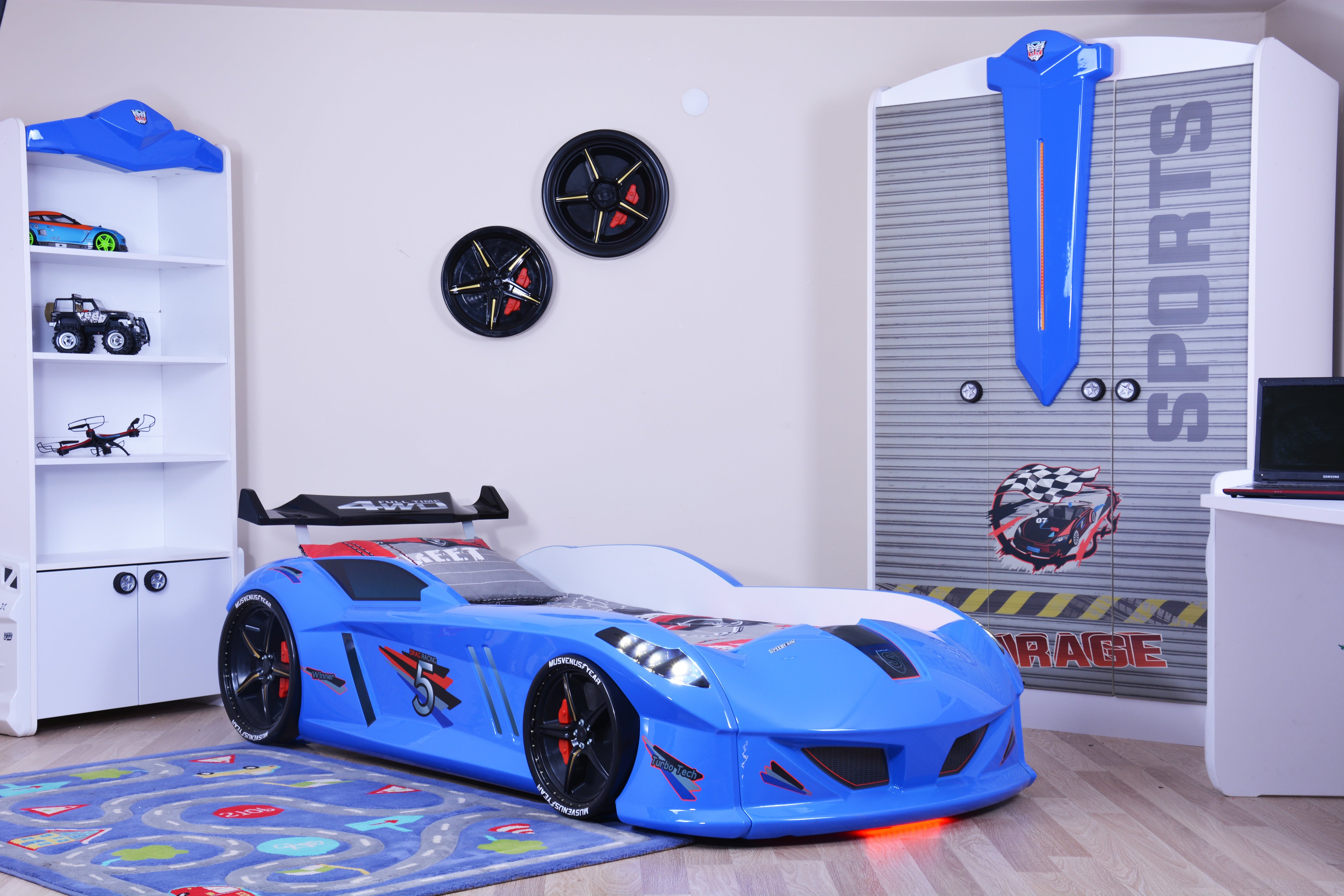 Speedy Letto Auto LED 90x190cm