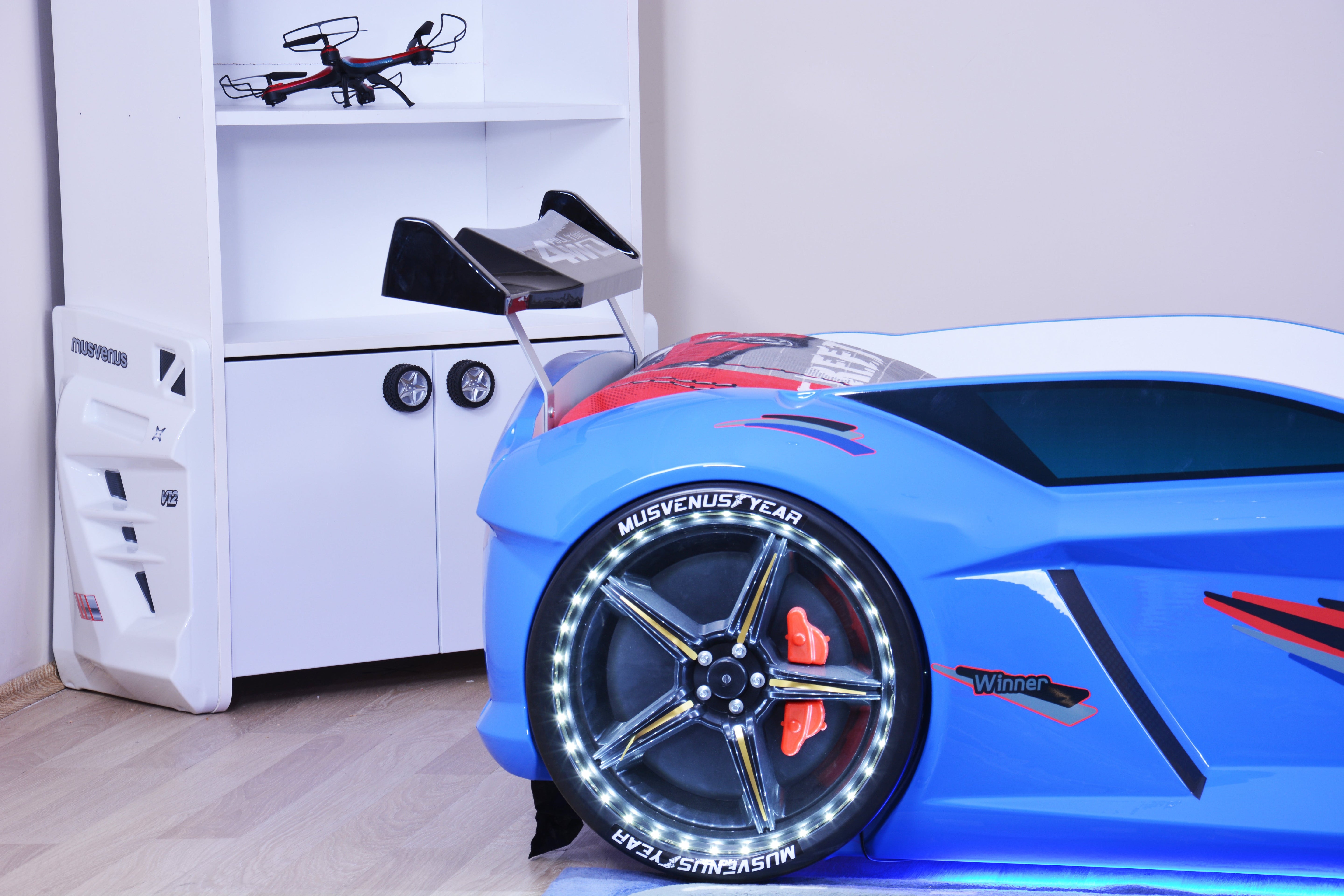 Speedy Letto Auto LED 90x190cm