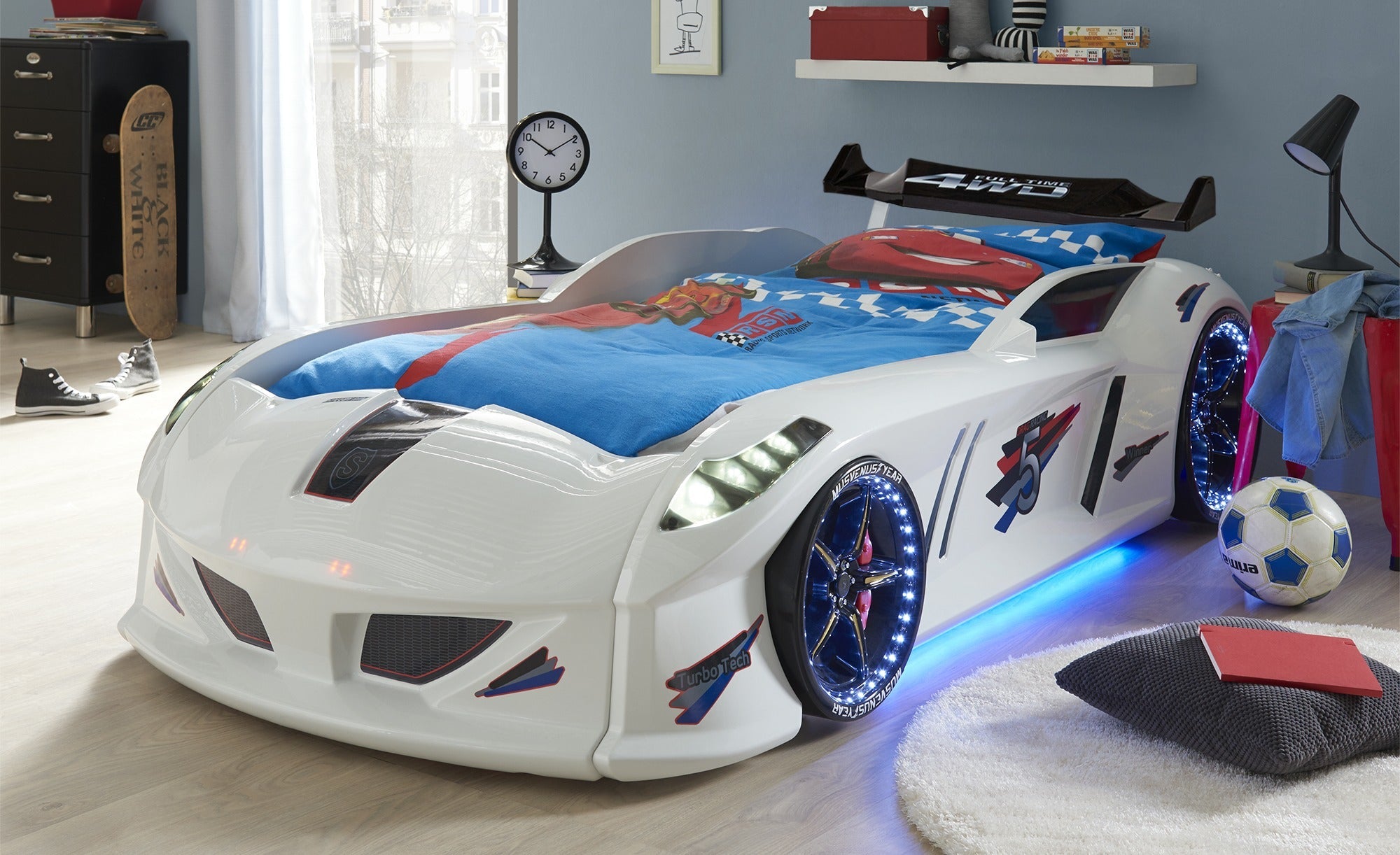 Speedy Letto Auto LED 90x190cm