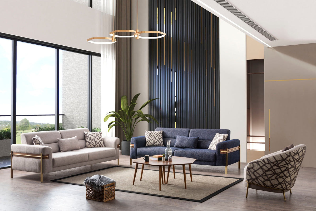 Set Divani Siena Blu