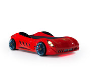 Letto Auto con LED SHARK  - Design Sportivo (90x190)