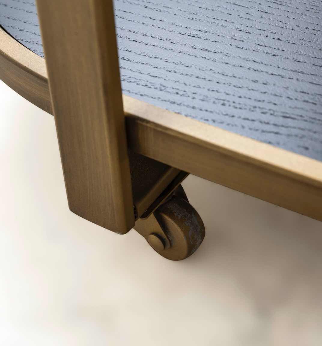 Carrello portavivande Daniels – Nero