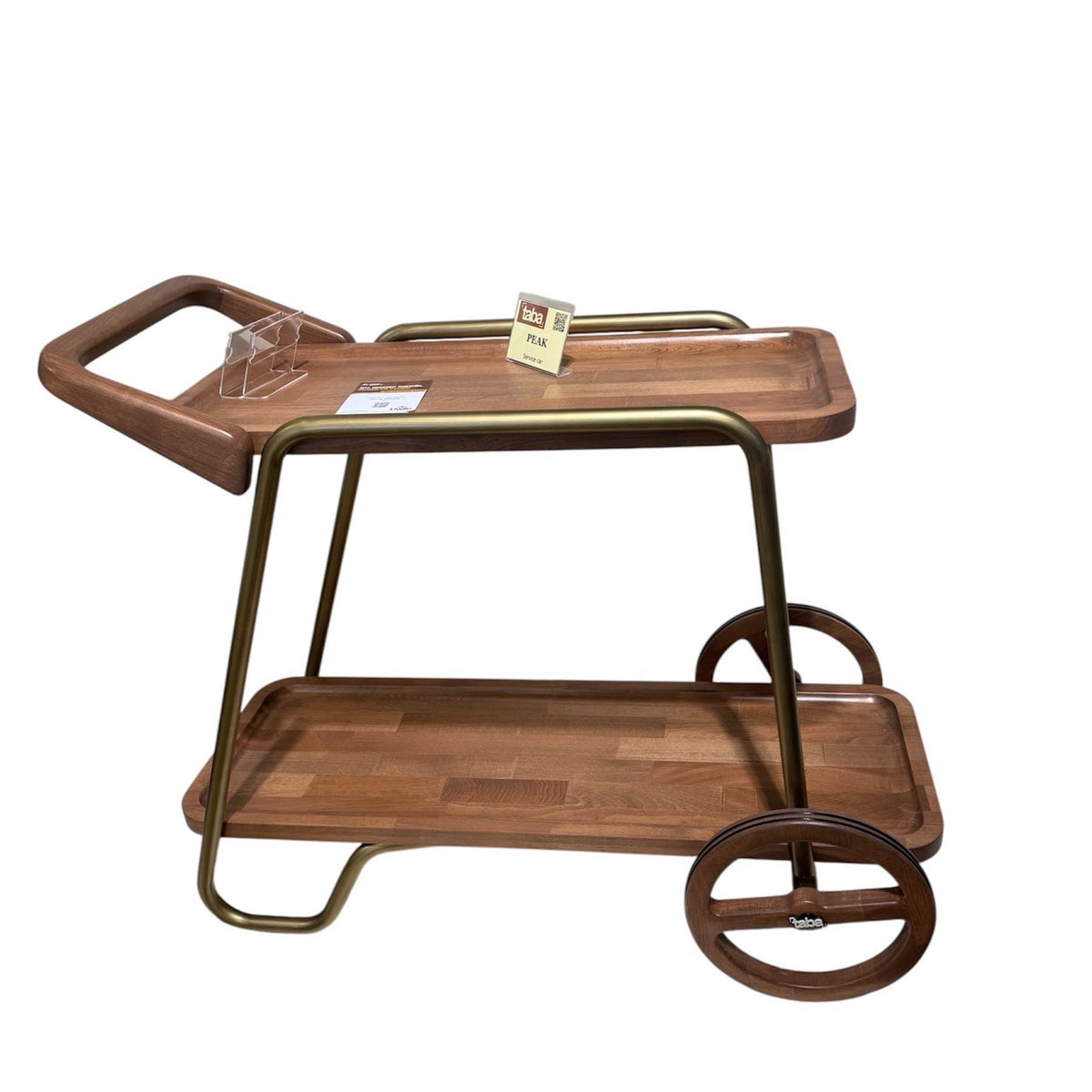 Carrello portavivande Peak – Ottone