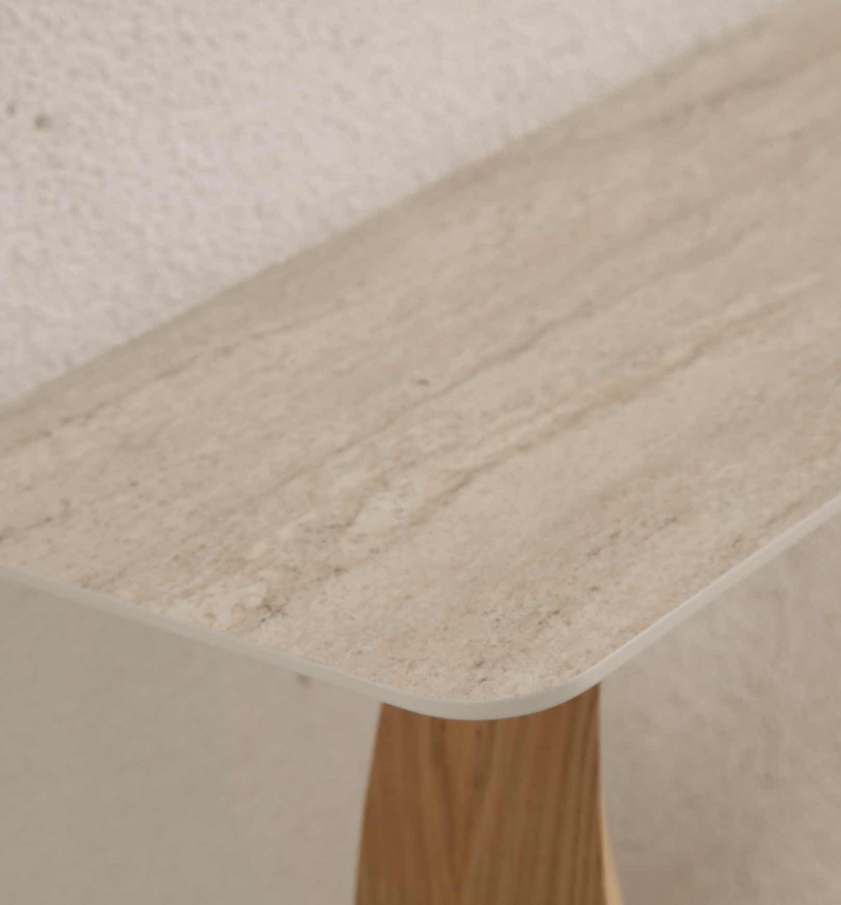Consolle con specchio Cali – Rovere
