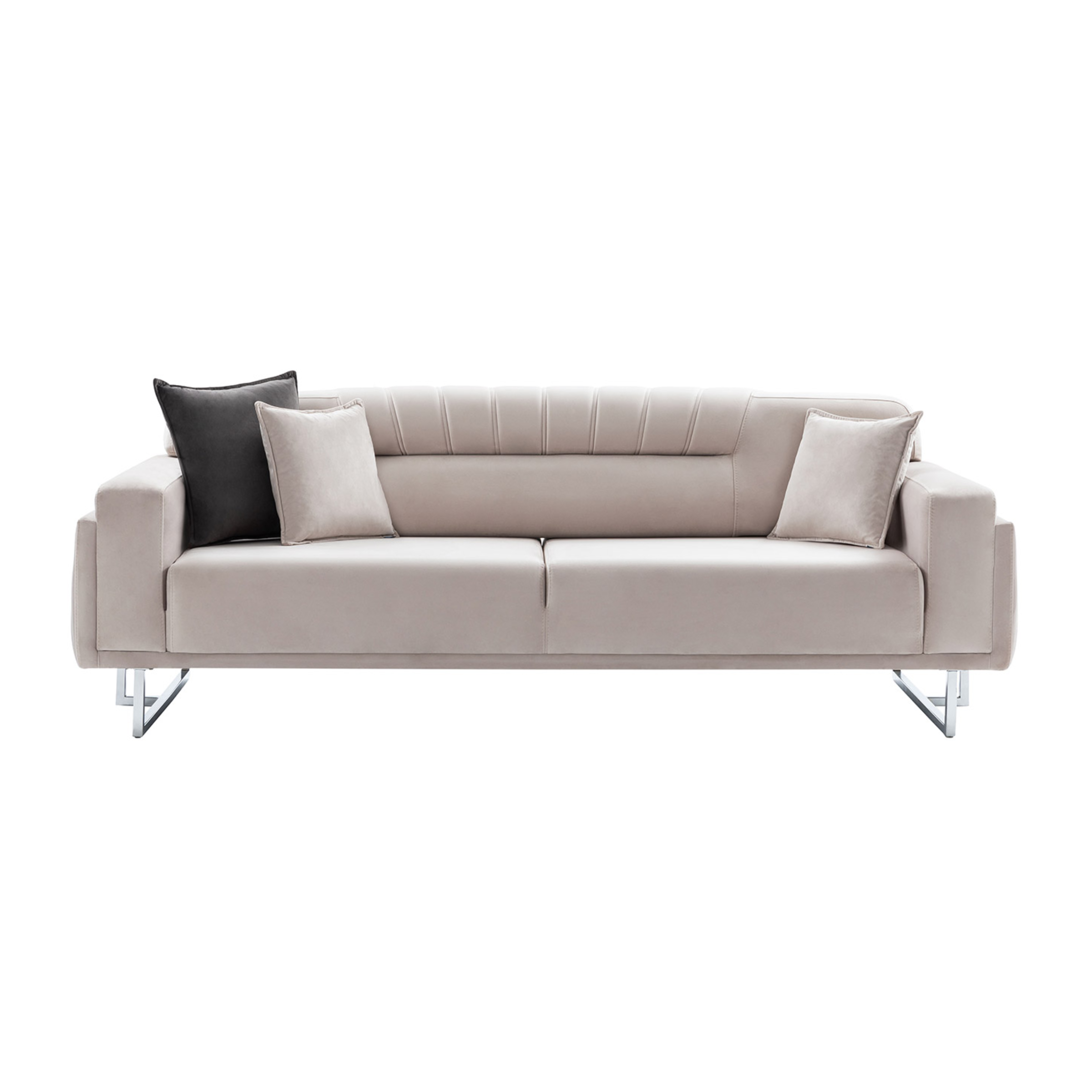 Natura Divano Letto 3 Posti Beige