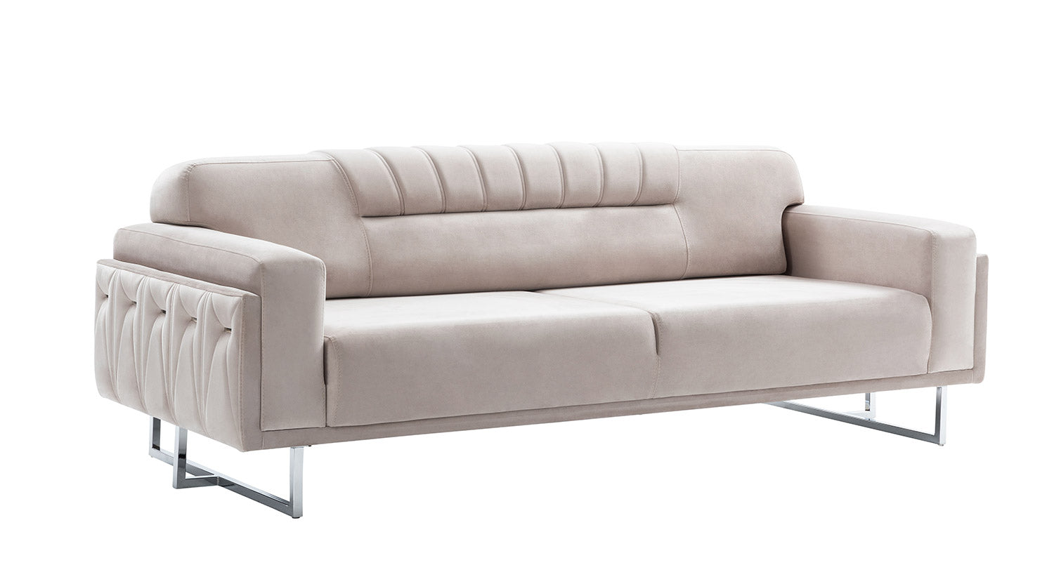 Natura Divano Letto 3 Posti Beige
