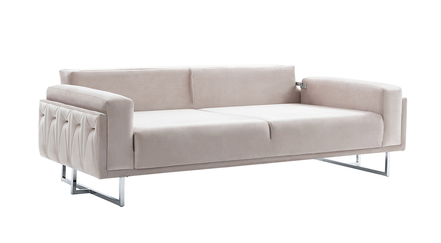 Natura Divano Letto 3 Posti Beige