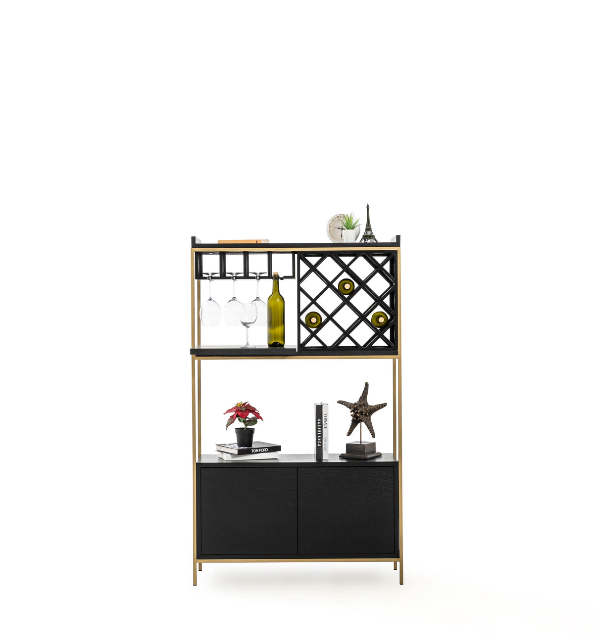 Mobile bar Jack – Nero