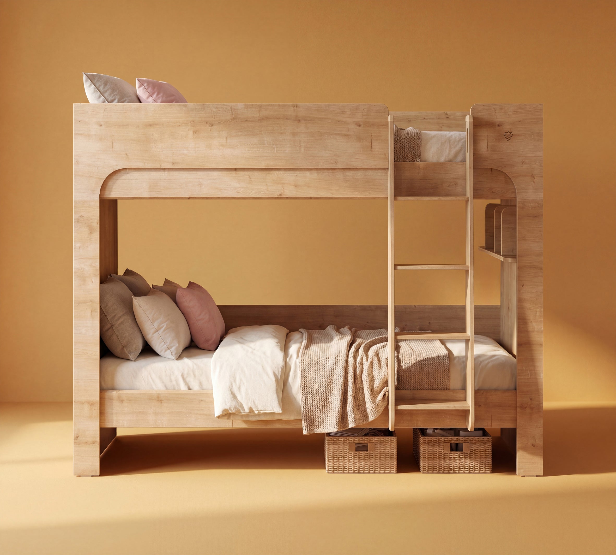 Letto a Castello Nest Mocha (90x200 cm)