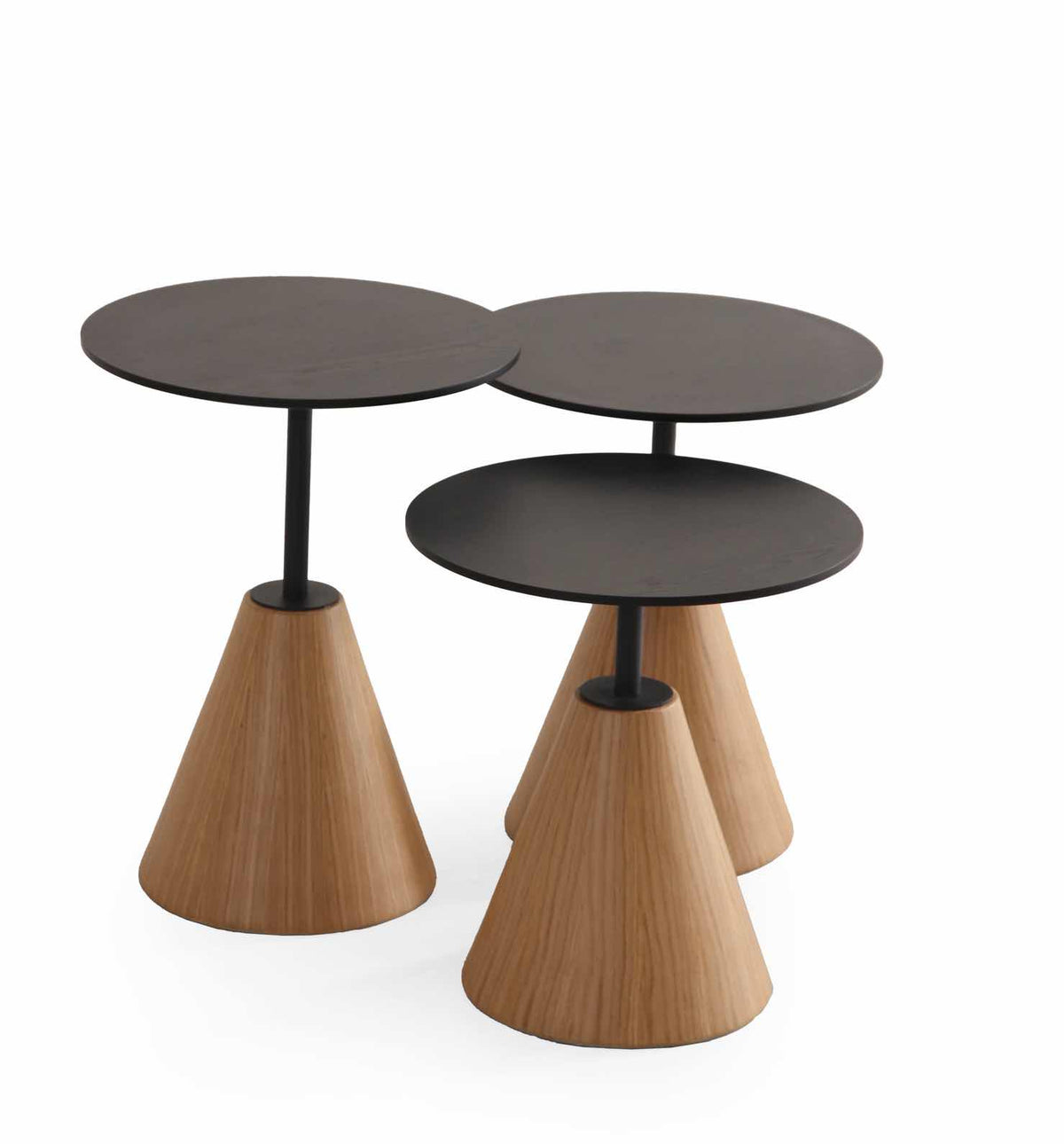 Set 3 tavolini a incastro Boston – Ceramica