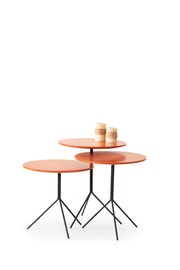 Set 3 tavolini a incastro Orange