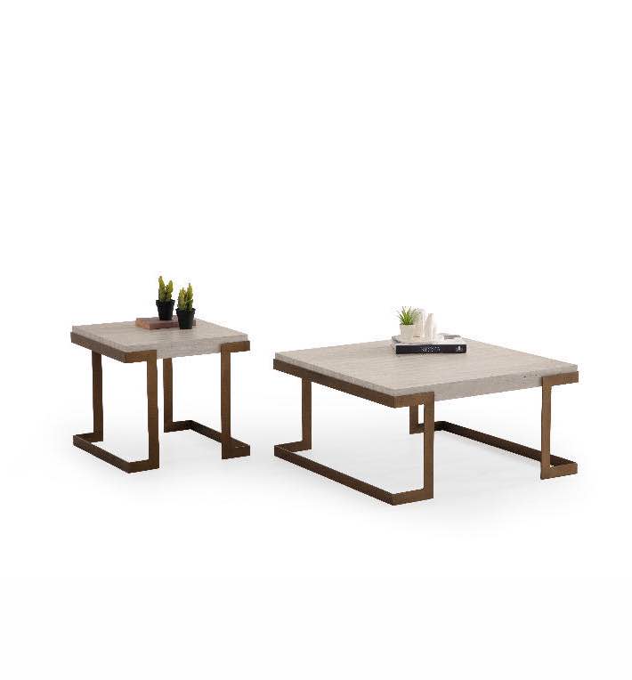 Set tavolini da salotto Bogota – Travertino