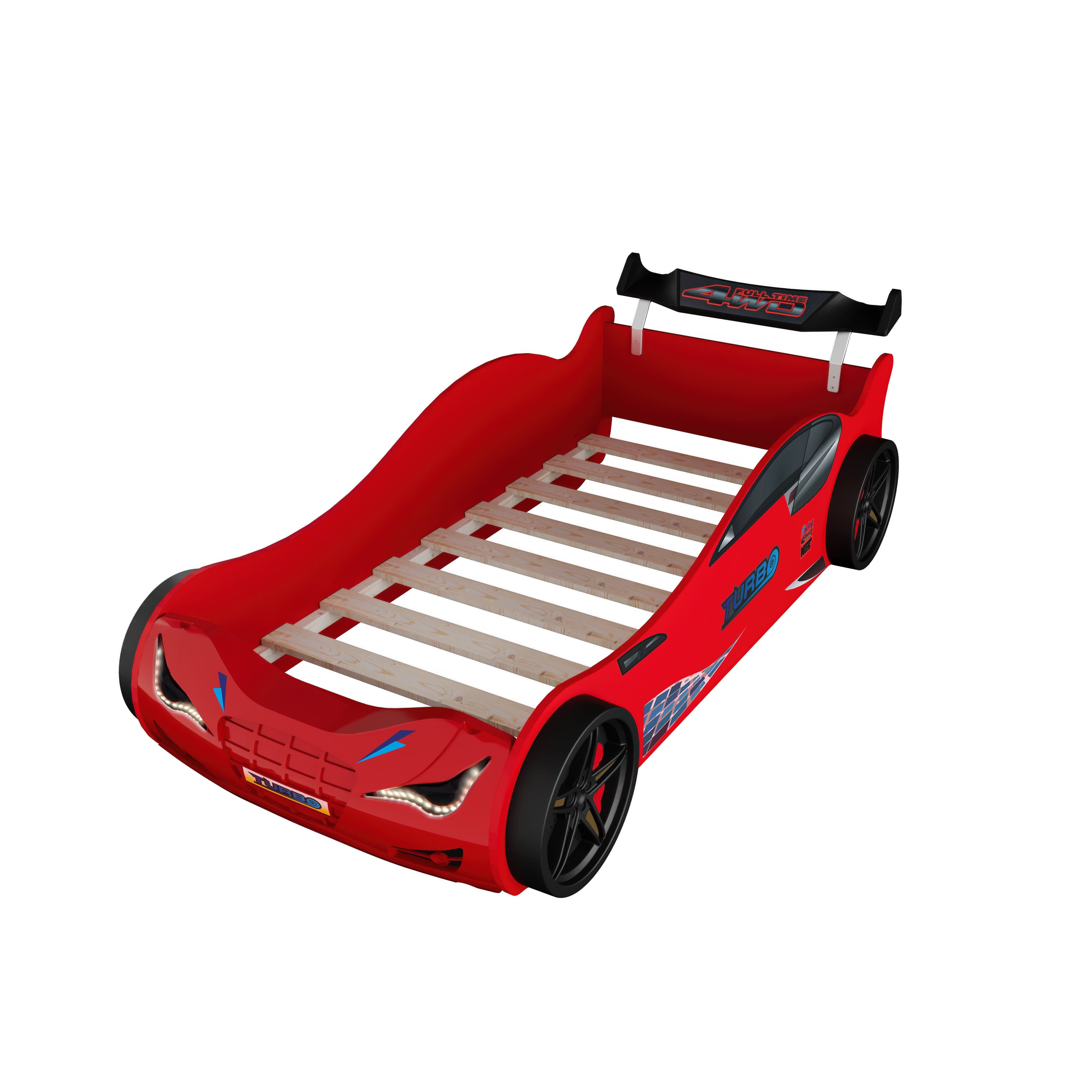 Letto Auto Super Eko con Parabrezza LED 90x190cm