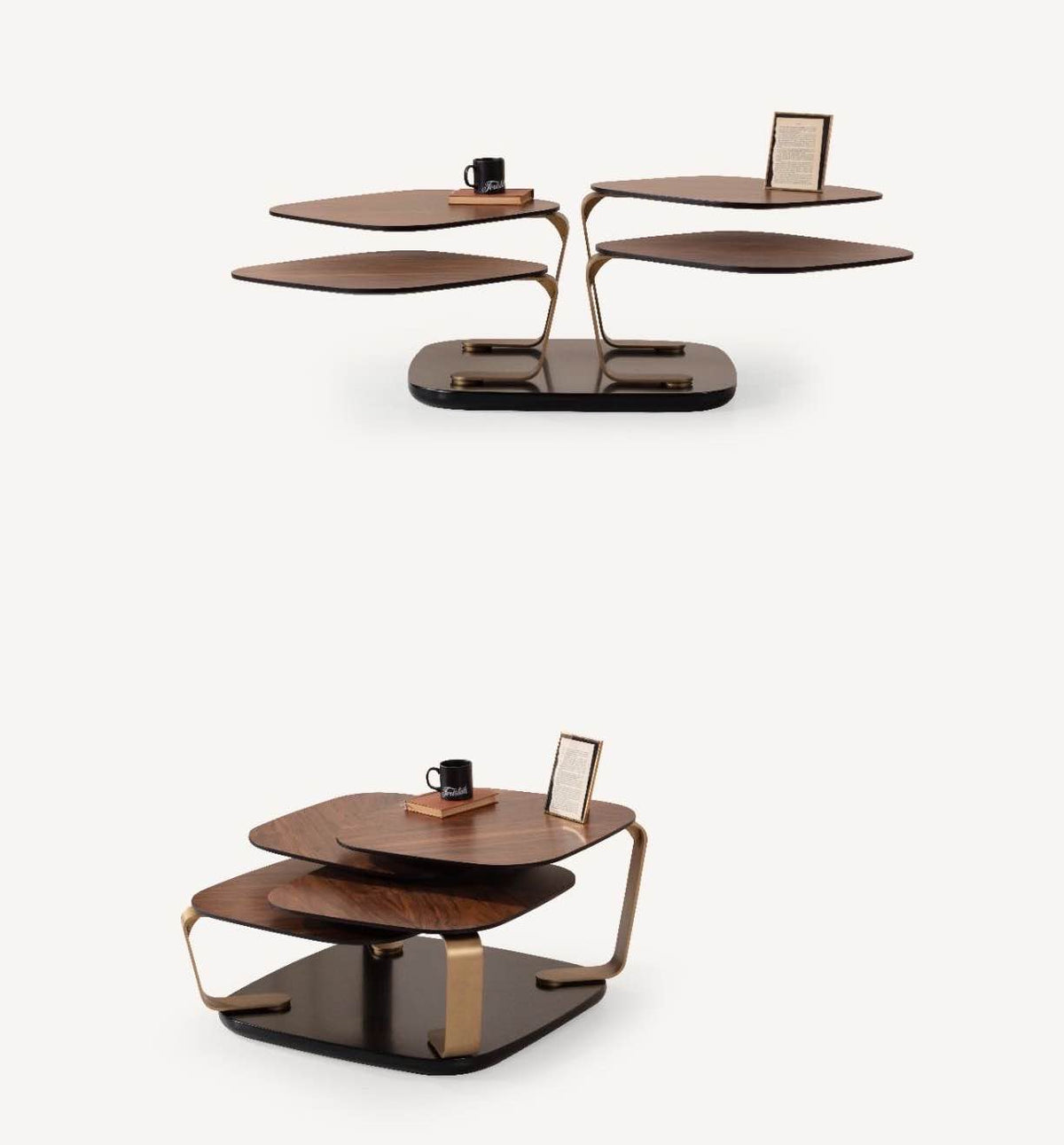 Tavolino da salotto Bentley – Noce