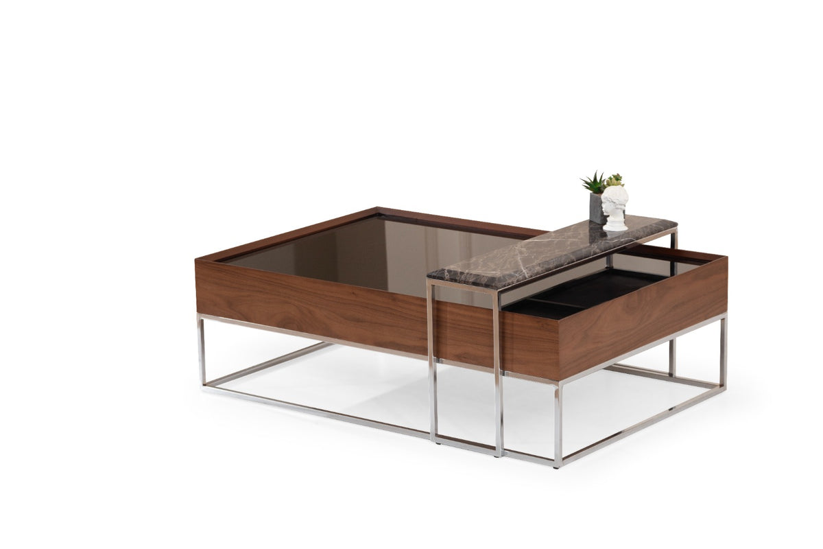 Tavolino da salotto Crown – Noce