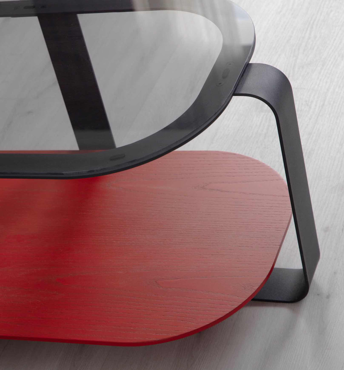Tavolino da salotto rettangolare Royal – Rosso