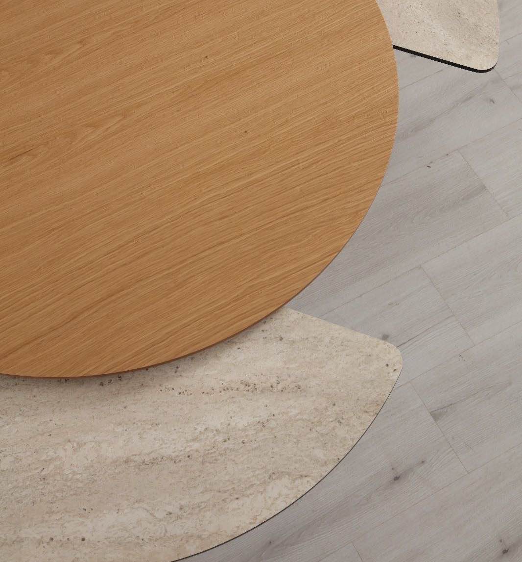 Tavolino da salotto Sense – Rovere
