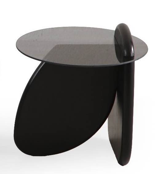 Tavolino laterale Markiz – Nero