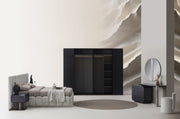 Set Camera da Letto Maybach in Rovere Nero