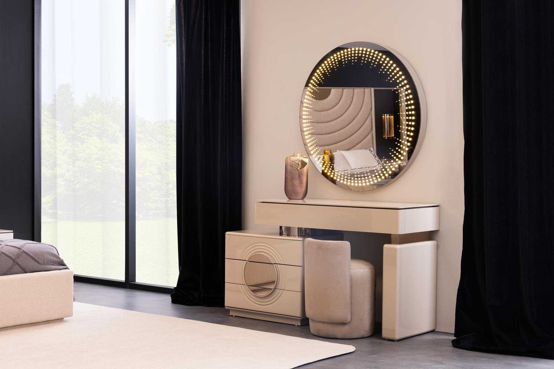 Set Camera Da Letto Panamera: Armadio 6 Ante, Comò, Comodini, Letti 160/200Cm, Design Elegante e Spazioso