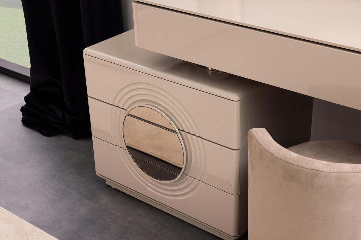 Set Camera Da Letto Panamera: Armadio 6 Ante, Comò, Comodini, Letti 160/200Cm, Design Elegante e Spazioso