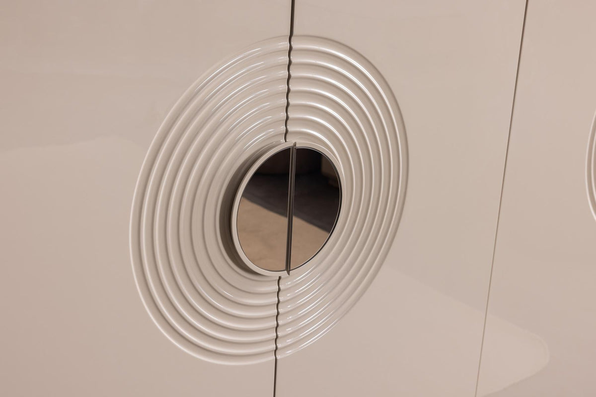 Set Camera Da Letto Panamera: Armadio 6 Ante, Comò, Comodini, Letti 160/200Cm, Design Elegante e Spazioso